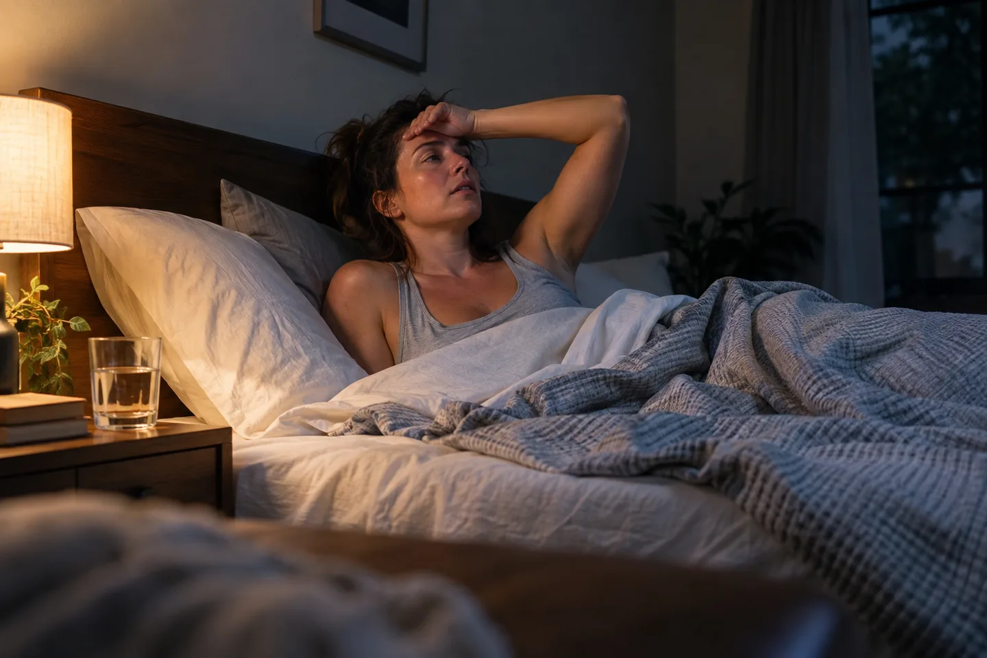 Lifestyle scene for Bedding Choices for People Who Sleep Hot