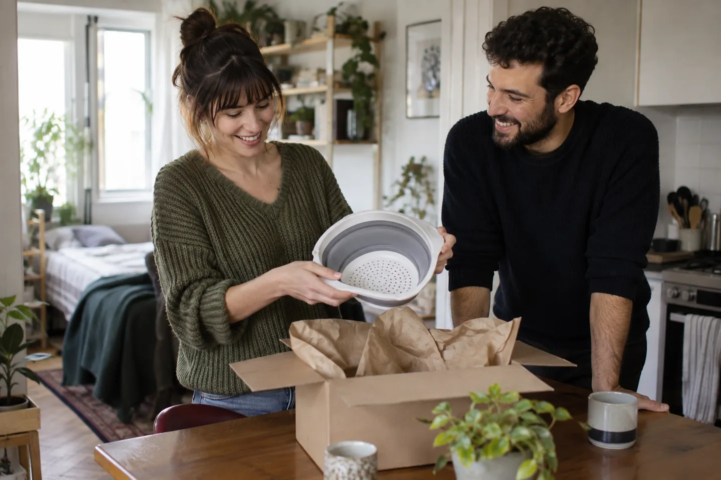 Lifestyle scene for Housewarming Gifts for People With Small Spaces